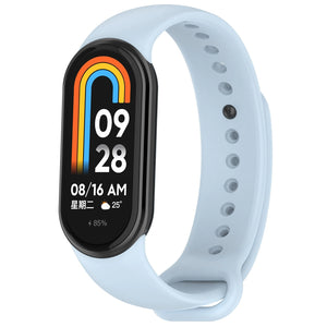 Bracelet en silicone Xiaomi Smart Band 8  (bleu clair)