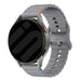 Bracelet silicone ondulé Huawei Watch GT 6 Pro - 46mm (gris foncé)