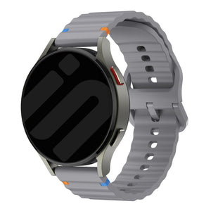Bracelet silicone ondulé CMF Watch Pro 3 (gris foncé)