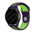 Suunto 9 Peak Pro Sport Strap (Purple/Green)