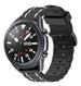 Bracelet sport boucle Galaxy Watch 3 45mm (noir/blanc)
