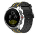 Bracelet à boucle sport Polar Grit X (noir/jaune)
