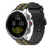 Bracelet à boucle sport Polar Grit X (noir/jaune)