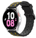 Bracelet sport boucle Samsung Galaxy Watch 5 - 44mm (noir/jaune)