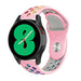 Bracelet sport Samsung Galaxy Watch 4 40mm (rose/multicolore)