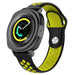 Bracelet sport Samsung Gear Sport (noir/jaune)