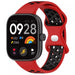 Bracelet sport Xiaomi Smart Band 8 Pro (rouge/noir)