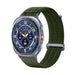 Bracelet nylon air Samsung Galaxy Watch Ultra (vert foncé)
