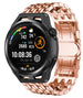 Bracelet acier dragon Huawei Watch GT (or rose)