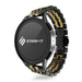 Bracelet acier duo Polar Grit X (noir/or)
