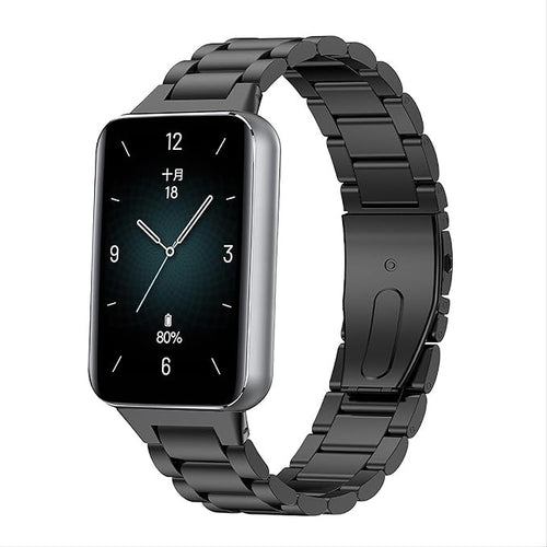 Honor Band 10 Steel Strap (Black)