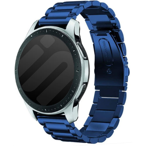 Bracelet acier Samsung Galaxy Watch 5 - 44mm (bleu)