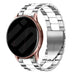 Bracelet acier Amazfit Active (argent/blanc)
