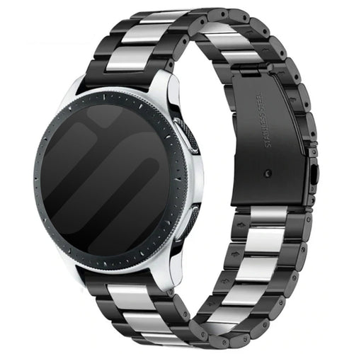 Bracelet acier Withings ScanWatch 2 - 42mm (noir/argent)