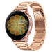 Bracelet acier Samsung Galaxy Watch Active (or rose)