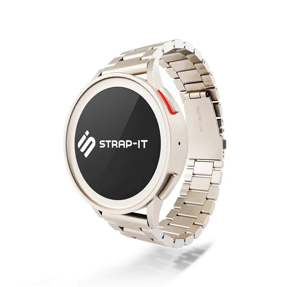 Bracelet acier Oppo Watch X2 Mini (lumière stellaire)