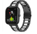 Bracelet acier Xiaomi Amazfit GTS (noir/argent)