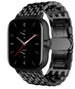 Bracelet acier dragon Amazfit GTS 2 (noir)