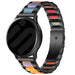 Amazfit Active 2 Steel Resin Strap (Black/Colourful)
