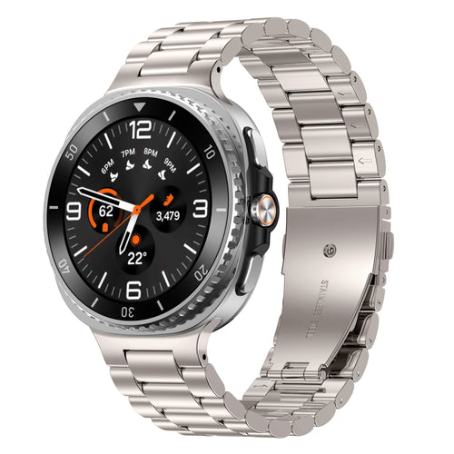 Samsung Galaxy Watch 9 - 40mm Steel Strap (Starlight)