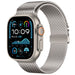 Bracelet milanais moderne Apple Watch Ultra (lumière stellaire)