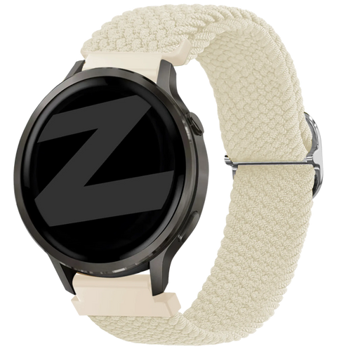 Bandz Garmin Forerunner 255s Adjustable Braided Strap (Starlight)