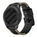 Bracelet en cuir cousu Huawei Watch GT (noir)