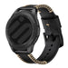 Bracelet cuir cousue Huawei Watch 5 - 46mm (noir)