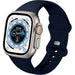 Bracelet Apple Watch Ultra silicone (bleu foncé)