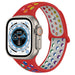 Bracelet sport Apple Watch Ultra (rouge coloré)