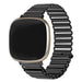 Bracelet acier boucle Fitbit Sense 2 (noir)