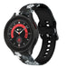 Grey Flower Samsung Galaxy Watch 5 Pro Strap