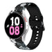 Grey Flower Samsung Galaxy Watch 5 44mm Strap