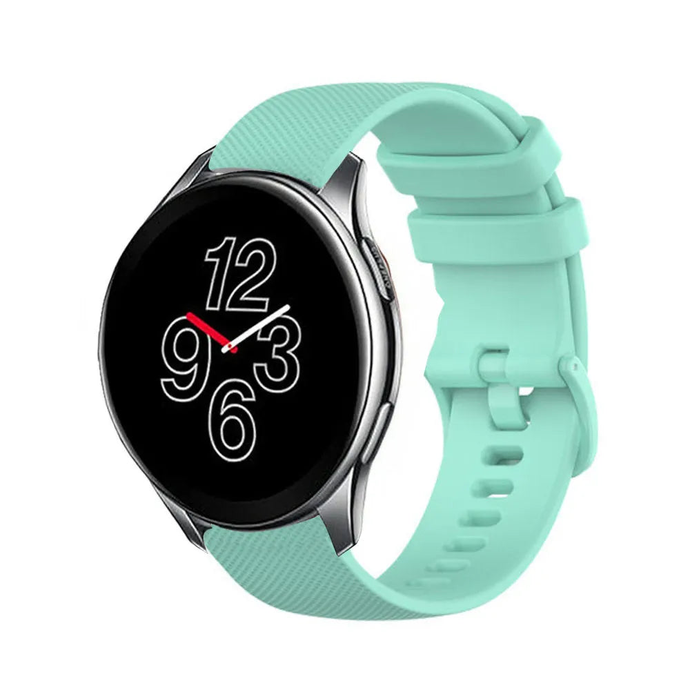Bracelet silicone de luxe OnePlus Watch 3 (aqua)