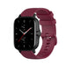 Bracelet silicone luxe Xiaomi Amazfit GTS 2 (rouge foncé)
