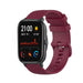Bracelet silicone luxe Xiaomi Amazfit GTS (rouge foncé)