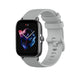 Bracelet silicone luxe Amazfit GTS 3 (gris)