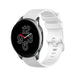 Bracelet silicone luxe OnePlus Watch (blanc)