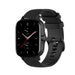 Bracelet silicone luxe Xiaomi Amazfit GTS 2 (noir)