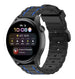 Huawei Watch 3 (Pro) Silicone Strap Tough (Black/Blue)