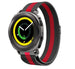 Bracelet milanais Samsung Gear Sport (noir/rouge)