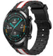 Bracelet sport spécial Huawei Watch GT 2 46mm (noir/blanc)