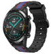 Bracelet sport spécial Huawei Watch GT 2 46mm (noir/bleu)