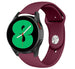 Bracelet sport Samsung Galaxy Watch 4 40mm (bordeaux)