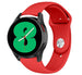 Bracelet sport Samsung Galaxy Watch 4 40mm (rouge)