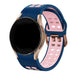 Samsung Galaxy Watch 4 Classic 46mm Squared Sport Strap (Blue/Pink)