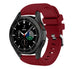 Bracelet silicone Samsung Galaxy Watch 4 Classic 46mm (bordeaux)