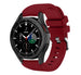 Samsung Galaxy Watch 4 Classic 42mm Silicone Strap with Buckle (Bordeaux Red)