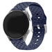 Samsung Galaxy Watch FE Braided Silicone Strap (Dark Blue)