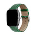 Bracelet cuir motif crocodile Amazfit GTS 2 (vert)